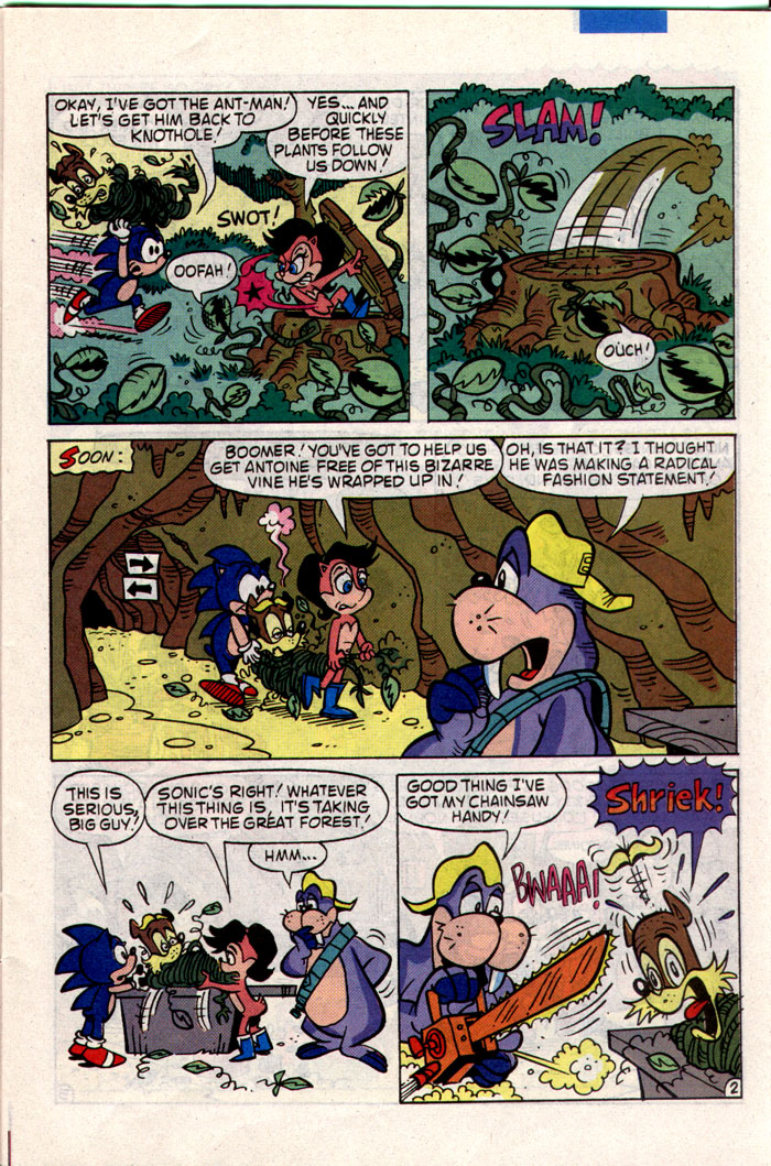 Sonic - Archie Adventure Series July 1993 Page 7